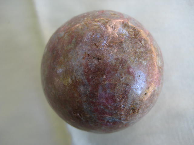 Ruby Kyanite Sphere induces calm tranquil 1886